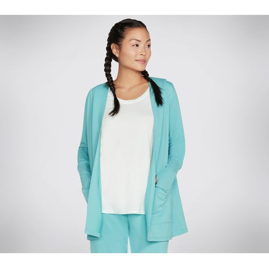 Skechers Womens Everyday Belted Slouchy Hoodigan Cardgian - Image 3