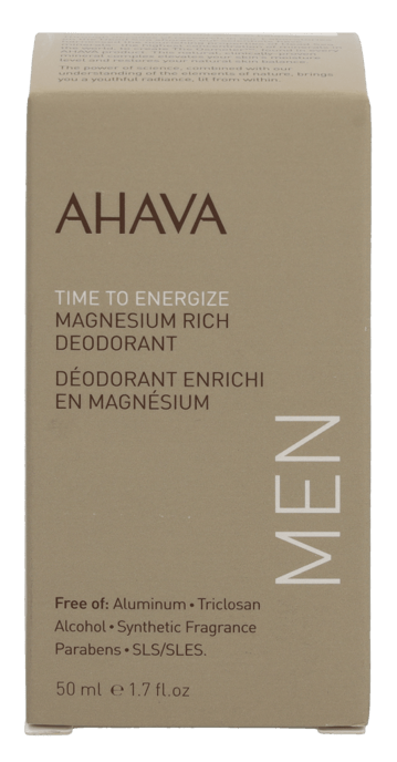Ahava Men Roll-On Mineral Deodorant 50ml. - Image 2