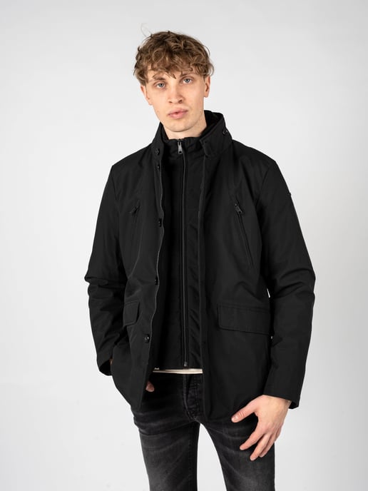 Geox Jacket Tevere Men's Black - Image 3