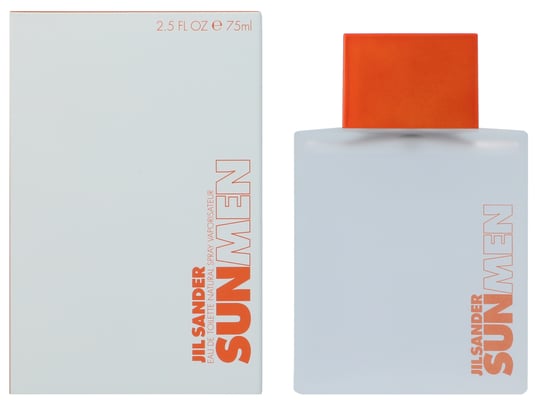 Jill Sander Sun Men Eau de Toilette 75ml Natural Spray For Him - Image 1