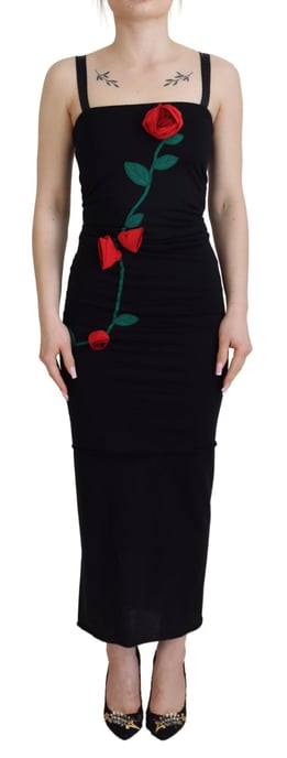L'Autre Chose White Jacquard Plain Weave Stretch Midi Women's Skirt - Image 1