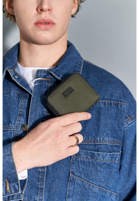 Selus Chunky Zip Round Wallet