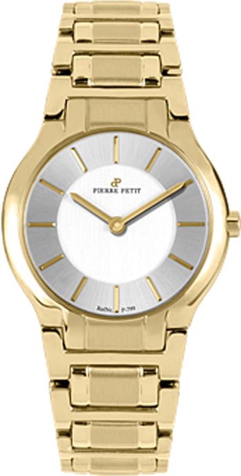 Pierre Petit: Womens Serie Laval Silver Watch