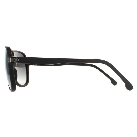 Carrera Aviator Unisex Matte Black Grey Gradient Polarized 1045/S