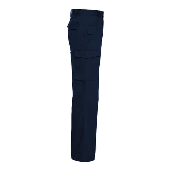 Russell Mens Polycotton Twill Trouser / Pants (Regular) (French Navy) - Image 6