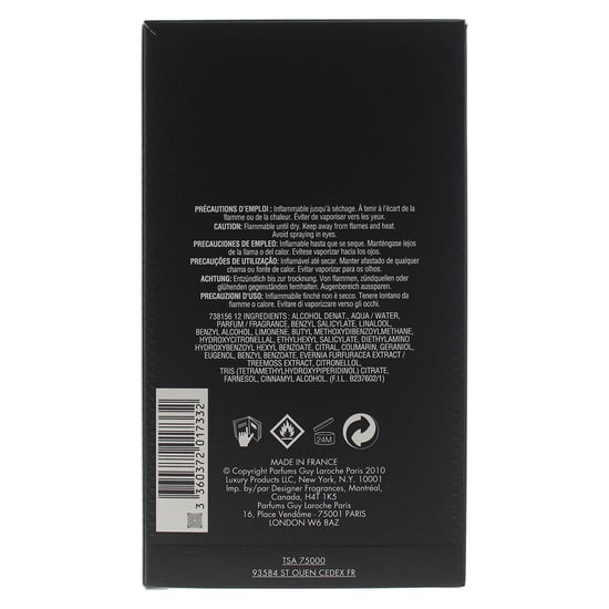 Guy Laroche Drakkar Noir Eau de Toilette 200ml Spray