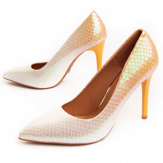 Montevita Heel Shoe Queen2 In Yellow