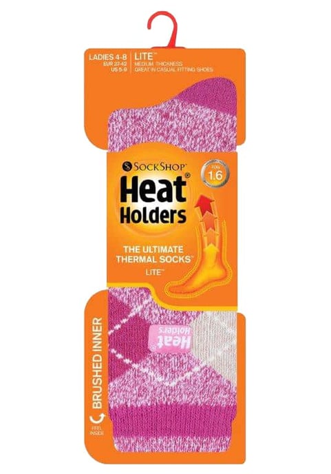 Heat Holders Lite - Tunna vintervärmesockor för damer i moderiktiga modeller - Abbey - Image 2