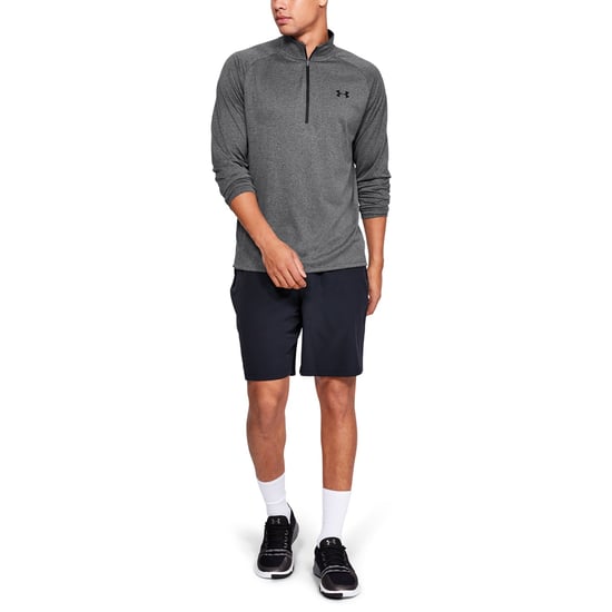 Under Armour Mens Tech T-Shirt (Carbon Heather/Black)