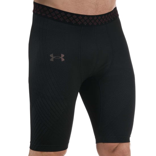Men's Under Armour UA Rush Seamless Long Shorts in Black
