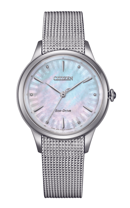 Citizen L Series Dames Zilveren Horloge EM1150-86D - Image 1