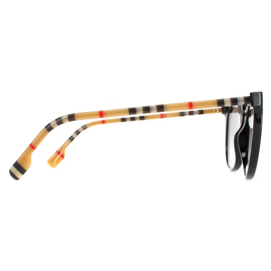 Burberry Round Womens Dark Havana Brown Gradient Polarized BE4316 Willow
