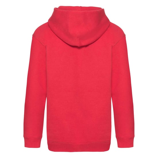 Fruit Of The Loom Kinder Unisex Premium 70/30 Sweatshirt met Capuchon / Hoodie (Rood) - Image 2