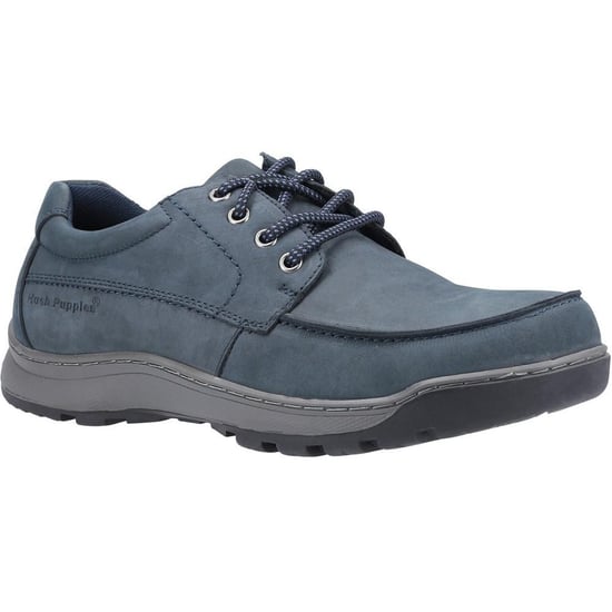 Hush Puppies Mens Tucker Lace Up Shoes (Navy) - Image 1
