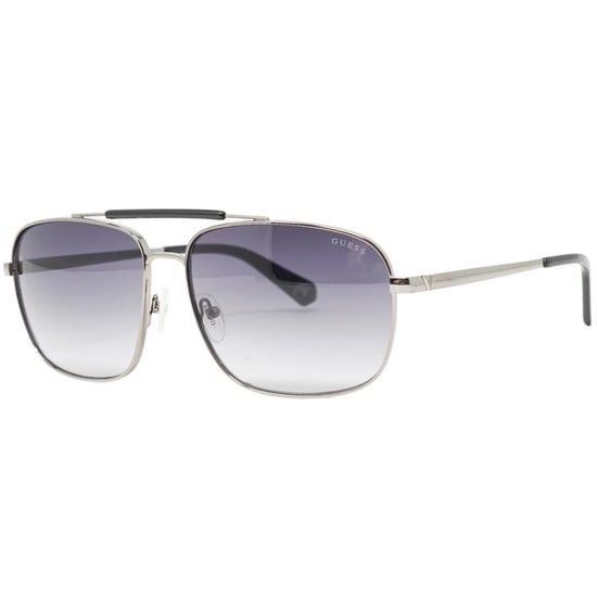 Guess Aviator Shiny Gunmetal solglasögon - Image 2