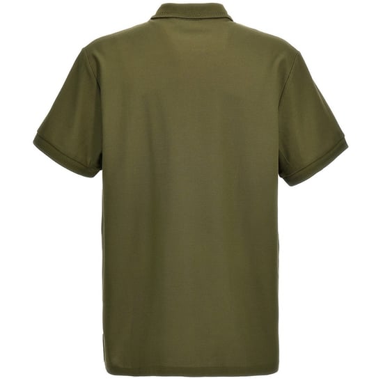 Burberry Branded Circle Logo Olive Polo Shirt - Image 2