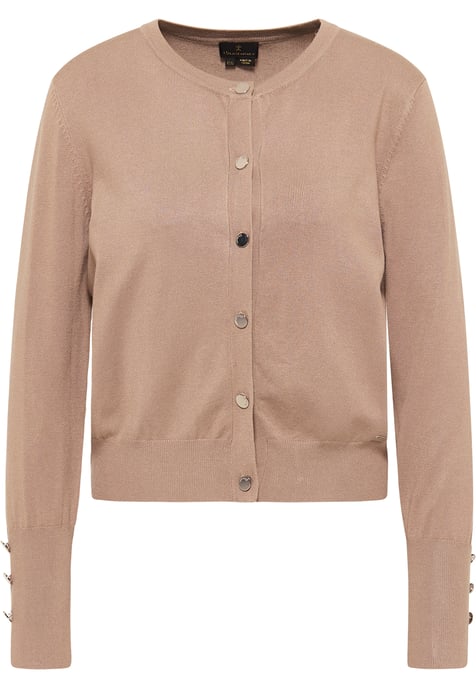 Dreimaster Vest Dames taupe - Image 1