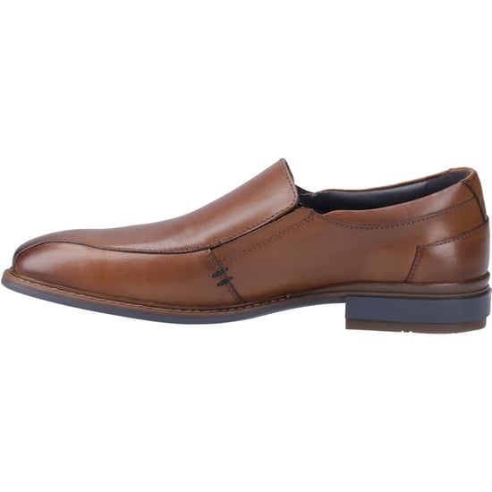 Pod Spear Leather Cognac Slip-On skor för män - Image 4