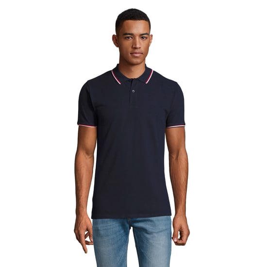 SOLS Heren Prestige Poloshirt (Franse marine) - Image 1