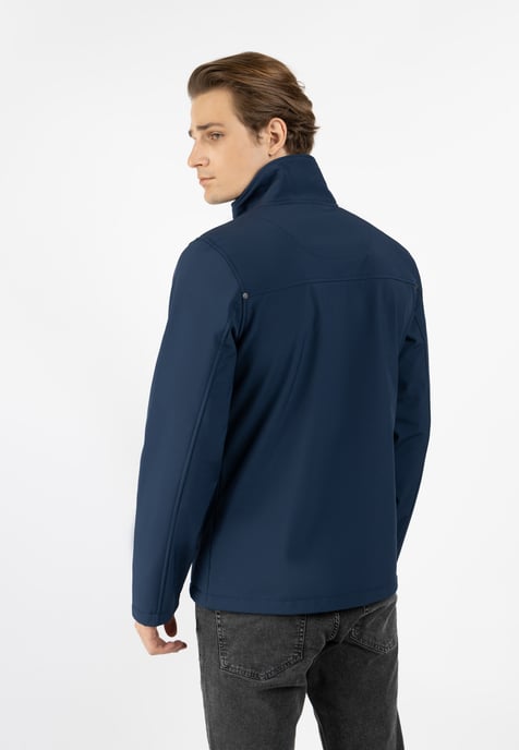Mo softshell jacket Men marine - Image 4
