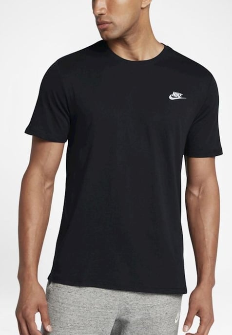 Nike Sportswear Club Mens T Shirt in Black - Image 1