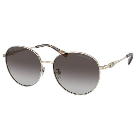 Michael Kors Dark Grey Gradient Lens Light Gold Sunglasses - Image 1