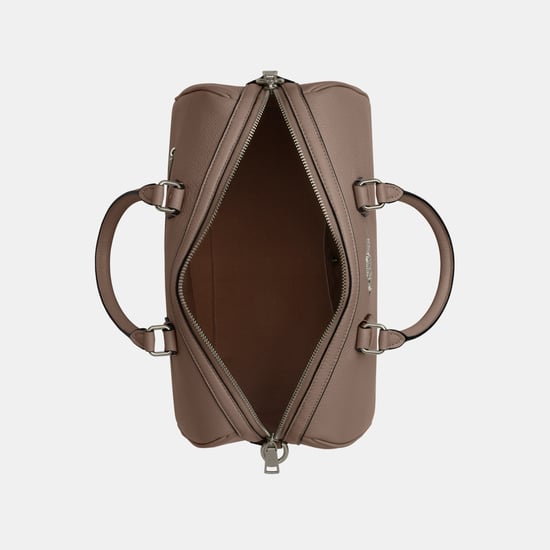 Rowan Large Satchel in Soft Pebbled Leather