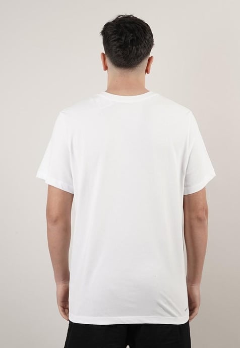 Nike Air Jordan Jumpman T-shirt met ronde hals voor heren in wit - Image 2