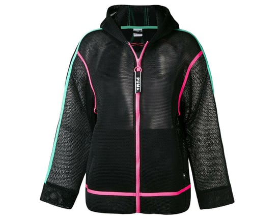 Puma Chase Spacer Womens Black Track Jacket - Image 1
