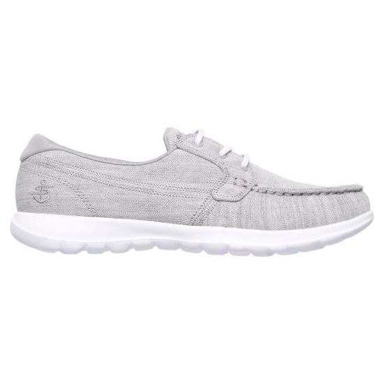 Skechers Go Walk Lite Slip On Women's Shoes In Grey