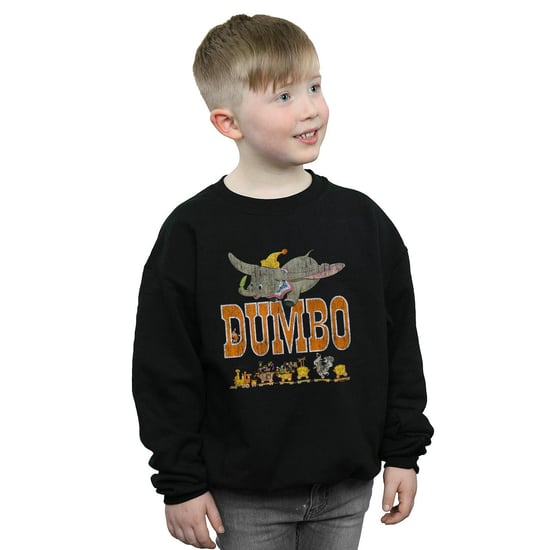 Disney Boys Dumbo The One And Only Sweatshirt (Black)