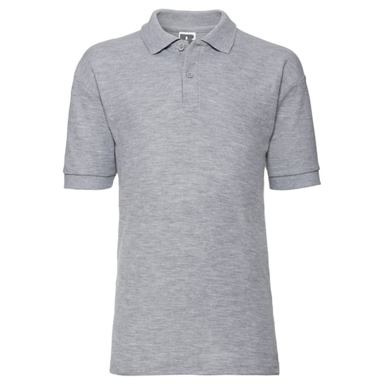 Russell Poloshirt van katoen voor kinderen (Lichte Oxford Heide) - Image 1