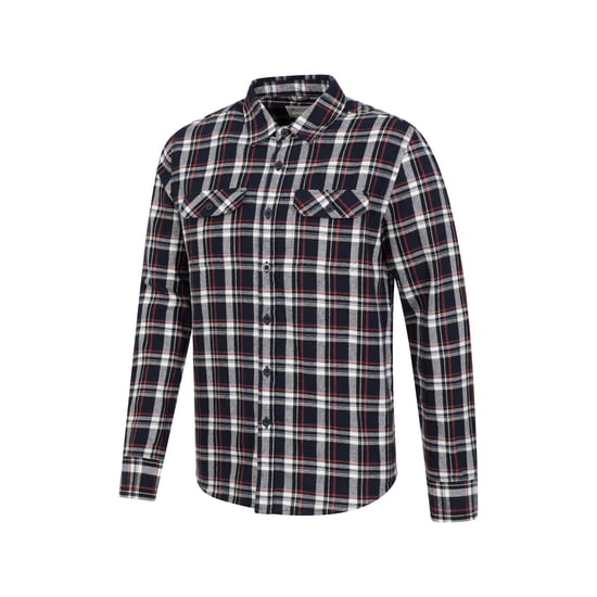 Mountain Warehouse Mens Trace Flannel Long-Sleeved Shirt (Blue)