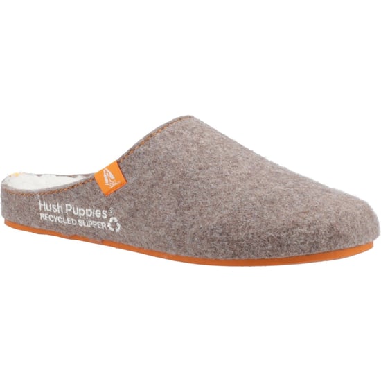 Hush Puppies The Good 90% återvunnen RPET Polyester Bruna tofflor för män - Image 1