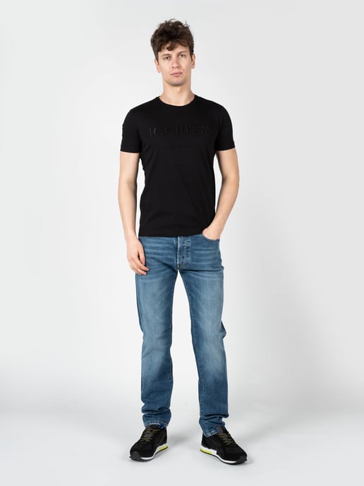 Iceberg T-Shirt C-Neck Mannen zwart - Image 2