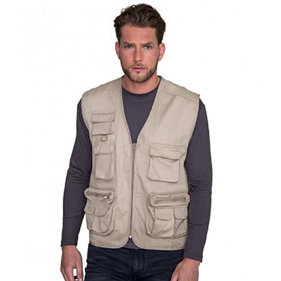 SOLS Wild Unisex Full Zip Waistcoat Bodywarmer Jacket (Touw) - Image 3