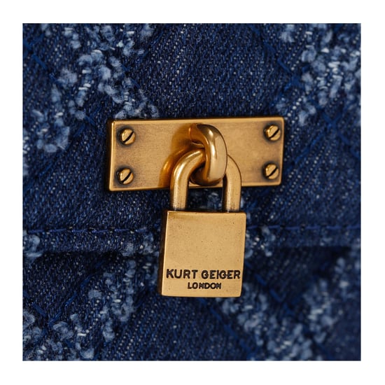 Kurt Geiger London Denim Kgl Micro Brixton Lock
