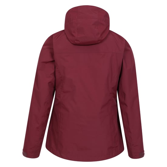 Mountain Warehouse Womens/Ladies Rainforest II Extreme Waterproof Jacket (Burgundy)