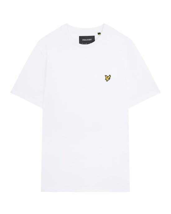 Lyle & Scott Plain T-Shirt in White - Image 1