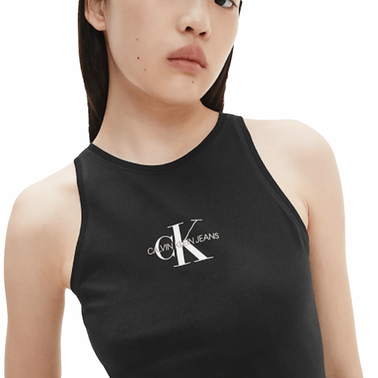 Calvin Klein damesbadjas met klassiek logo aan de voorkant - Image 2