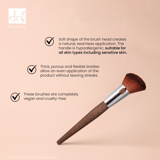 Dr Botanicals Koffiegrond Blush Borstel - Image 4