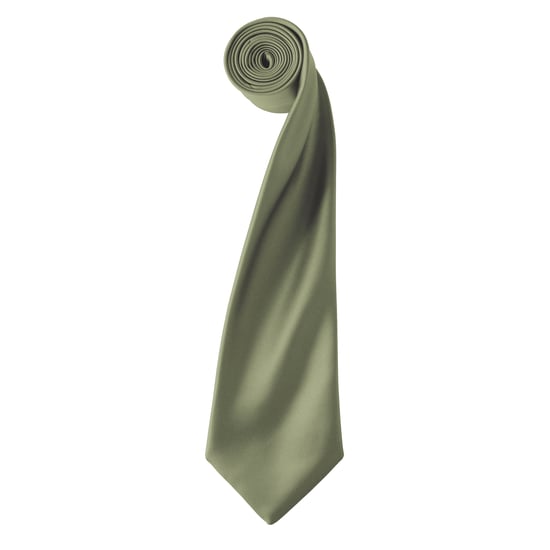 Premier Herensatineband (Smalblad) (Olijf) - Image 1