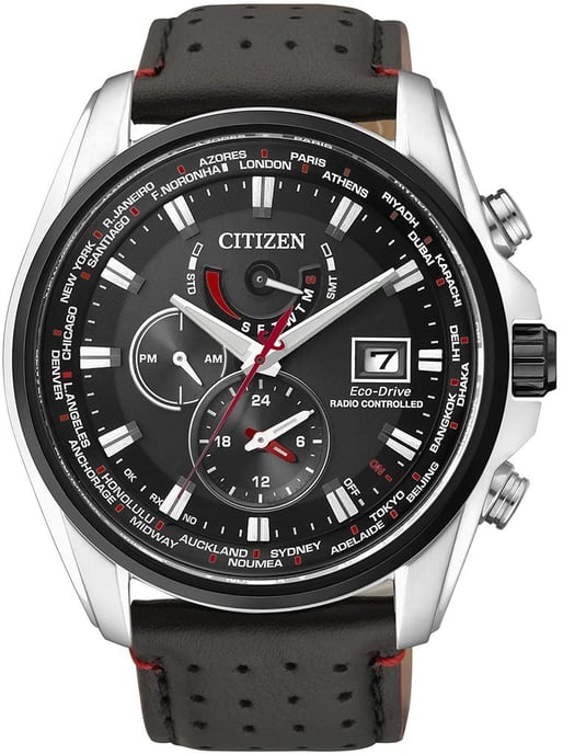 Citizen Heren Zwarte Horloge AT9036-08E - Image 1