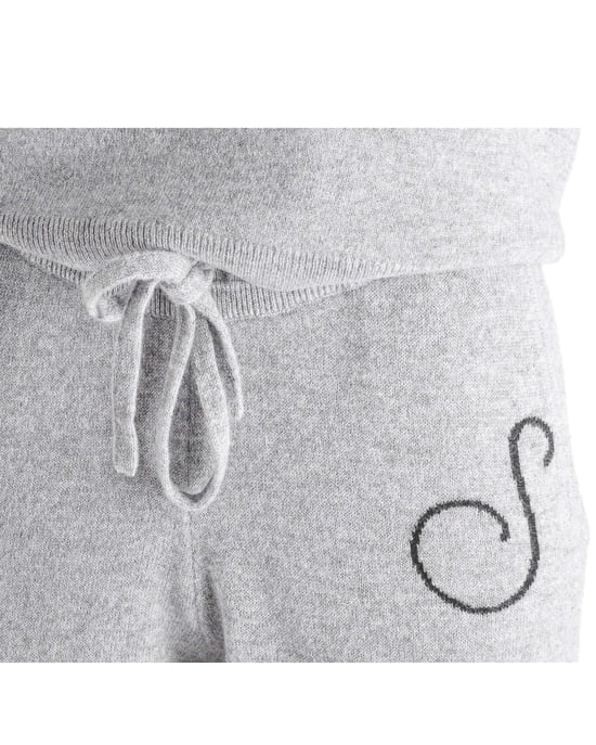 Premium Cashmere Knit Track Pants - Image 3