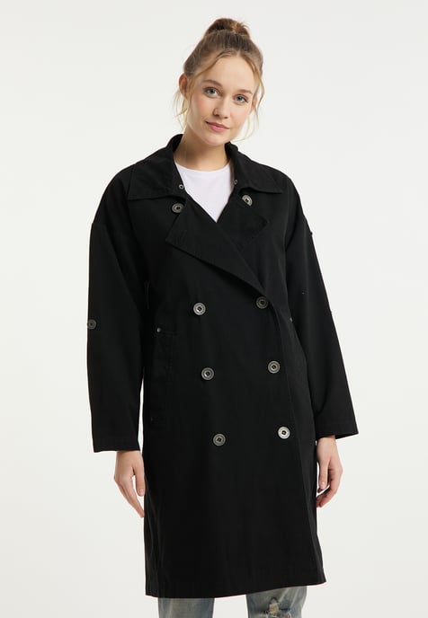Dreimaster Jas incus Dames zwart - Image 3