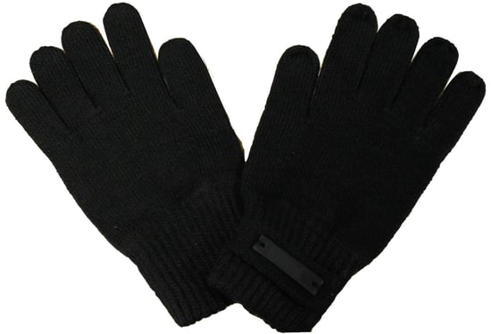 Puma Knitted Unisex Unisex Wooly Acrylic Shaw Gloves Black 040661 01 A33A - Image 1