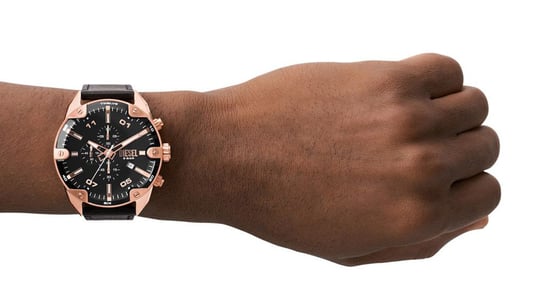 Diesel Spiked Heren Horloge Zwart DZ4607 - Image 3