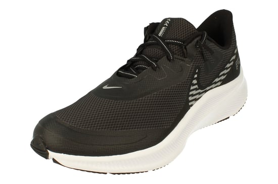 Nike Quest 3 Shield Mens Black Trainers - Image 1