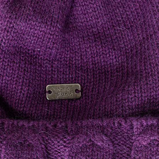 Knitted hat and scarf set 1942MOW16 baby