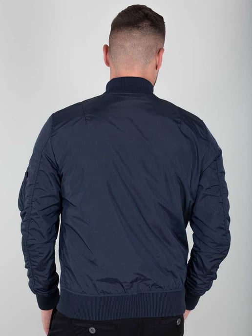 Alpha Industries Heren MA-1 TT Bommenwerperjas in Donkerblauw - Image 2